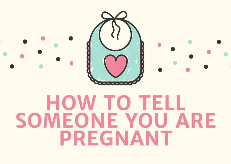 How To Tell Someone You Are Pregnant