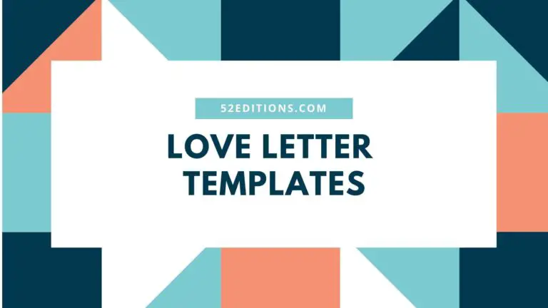 Love Letter Templates
