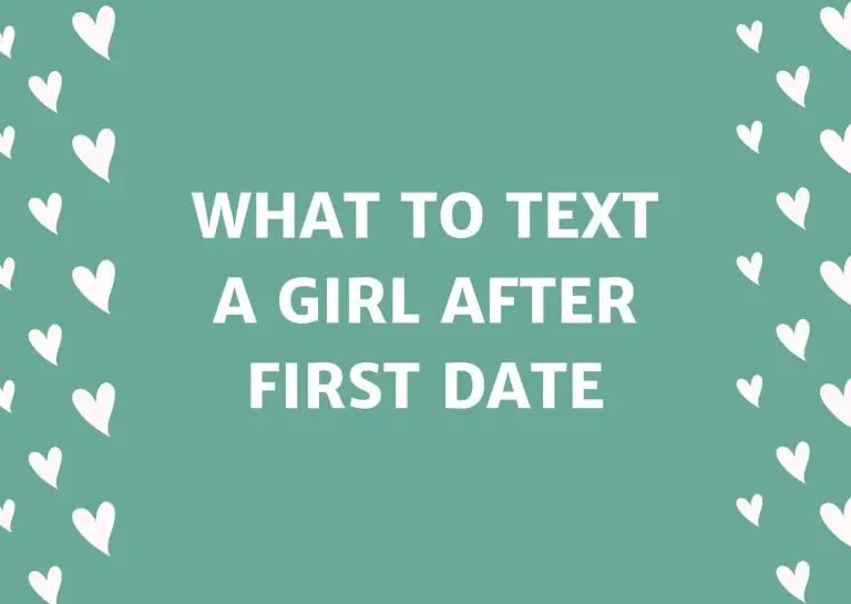 What To Text A Girl After First Date