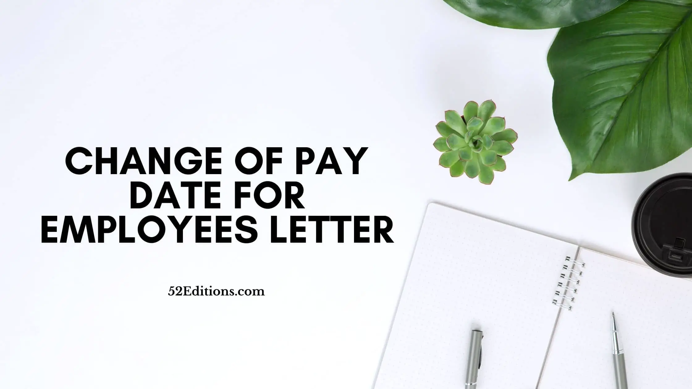 Change Of Pay Date For Employees Letter Sample Free Letter Templates