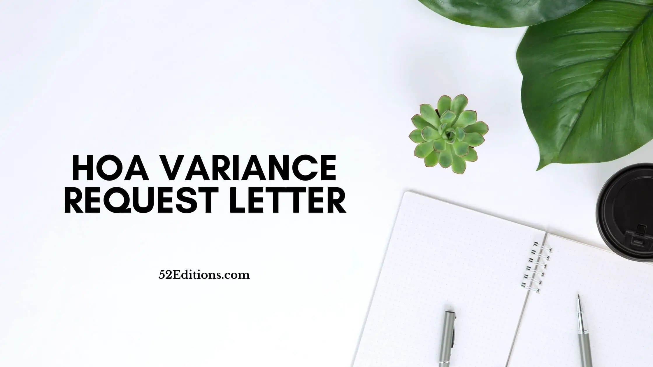 HOA Variance Request Letter // FREE Letter Templates